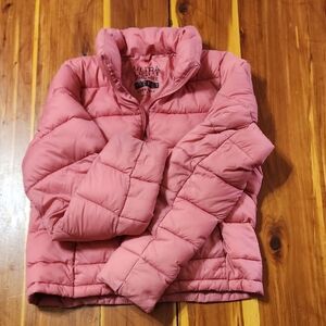 Love Tree Blush Puffer Jacket for Kids